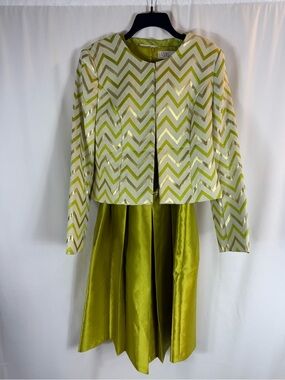 Ey Boutique women dress color: lime pink size: 12